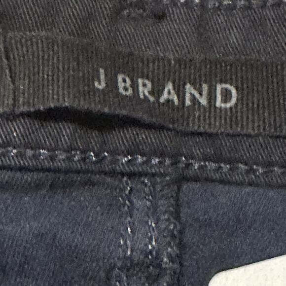 J Brand Women 23 Pants Leenah Super Skinny Velvet Stretch Dark Iris Blue - Picture 5 of 10